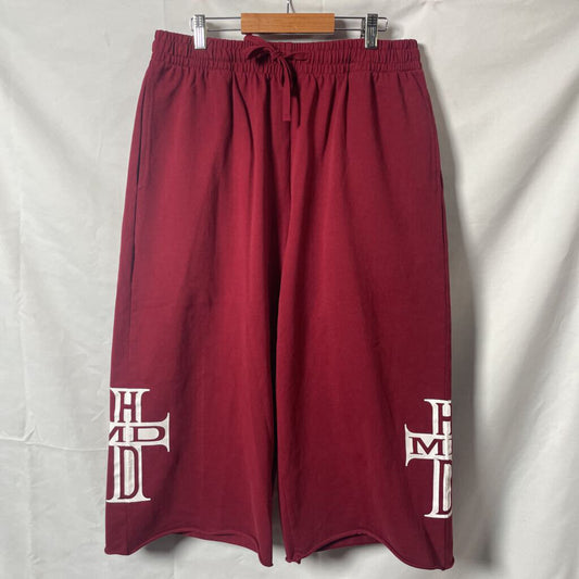 HMDD Red 3/4s Shorts Sz. L