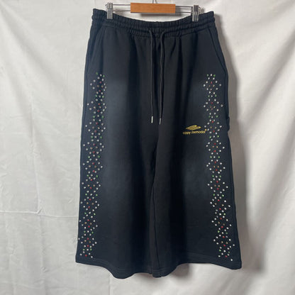 HMDD Rhinestone 3/4 Shorts Sz. XL