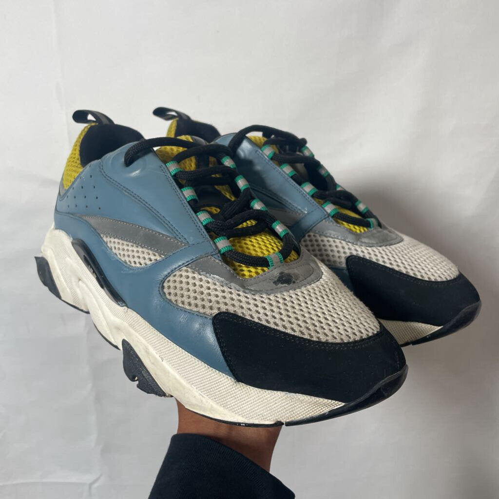 Blue n Yellow Dior B22s Sz. 45