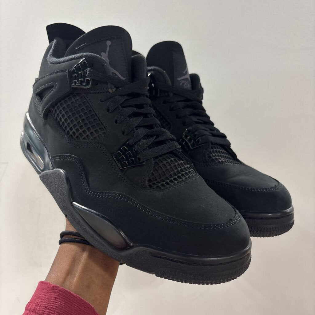 JORDAN 4 BLACK CAT SZ 12