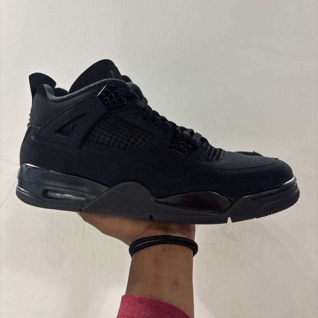 JORDAN 4 BLACK CAT SZ 12