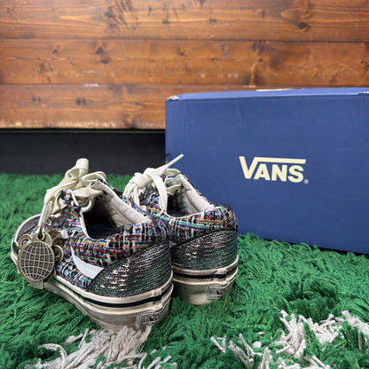 VANS OLD SKOOL CHARMS SZ.7 W BOX