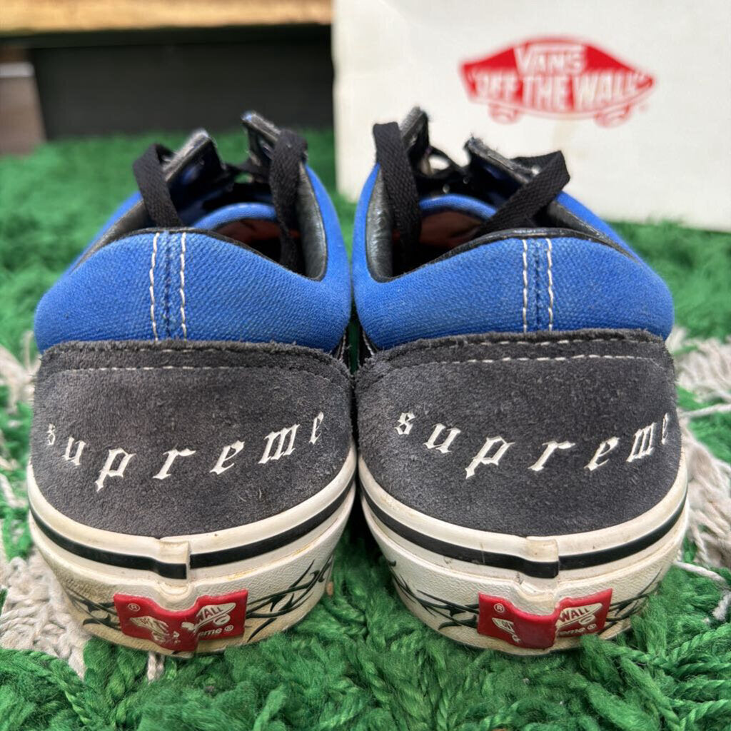 SUPREME VANS "OLD SKOOL" SZ 10 (BOX)