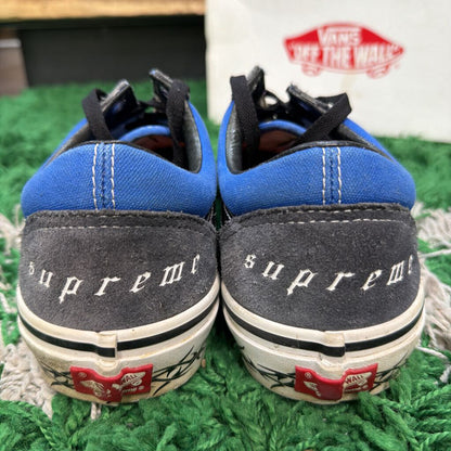 SUPREME VANS "OLD SKOOL" SZ 10 (BOX)