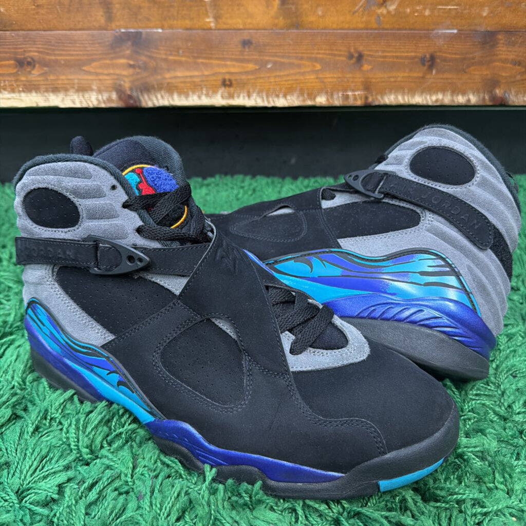 AQUA JORDAN 8 SZ 11 (NO BOX)