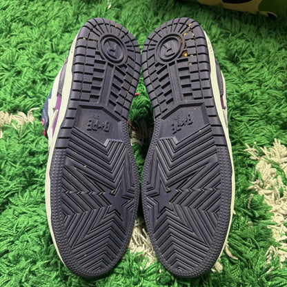 PURPLE BAPESTAS SZ 8.5 (BOX)