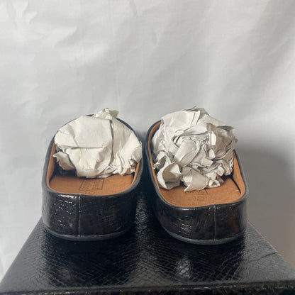 Bravest Snake Skin Clogs Sz. 10