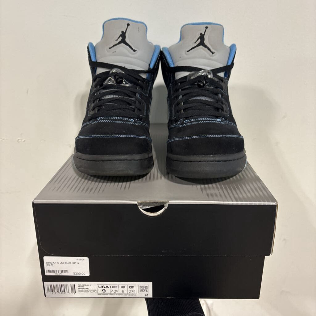 JORDAN 5 UNI BLUE SZ. 9 (BOX)