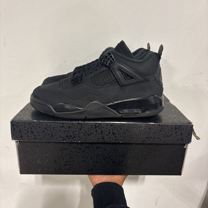 JORDAN 4 BLACK CAT SZ. 9.5 (BOX)