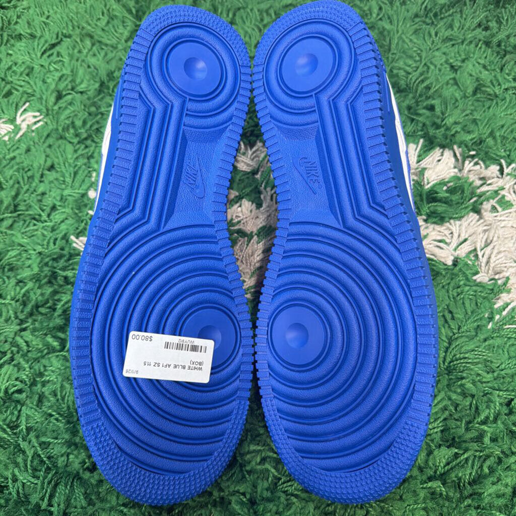 WHITE BLUE AF1 SZ 11.5 (BOX)