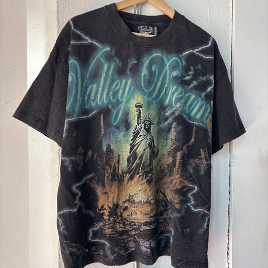 VALE STATUE OF LIBERTY TEE SZ M