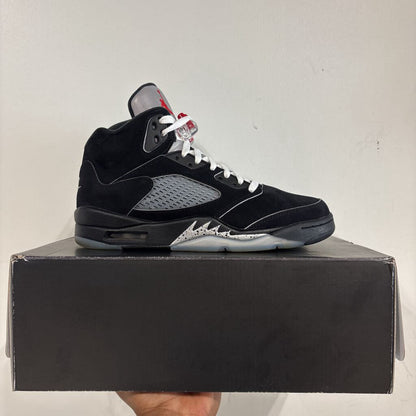JORDAN 5 BLACK METALLIC SZ 9