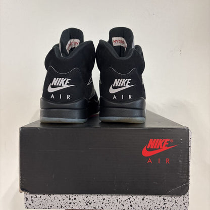 JORDAN 5 BLACK METALLIC SZ 9