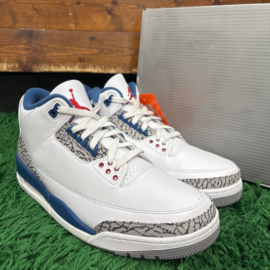 JORDAN 3 TRUE BLUE SZ.12 (BOX)