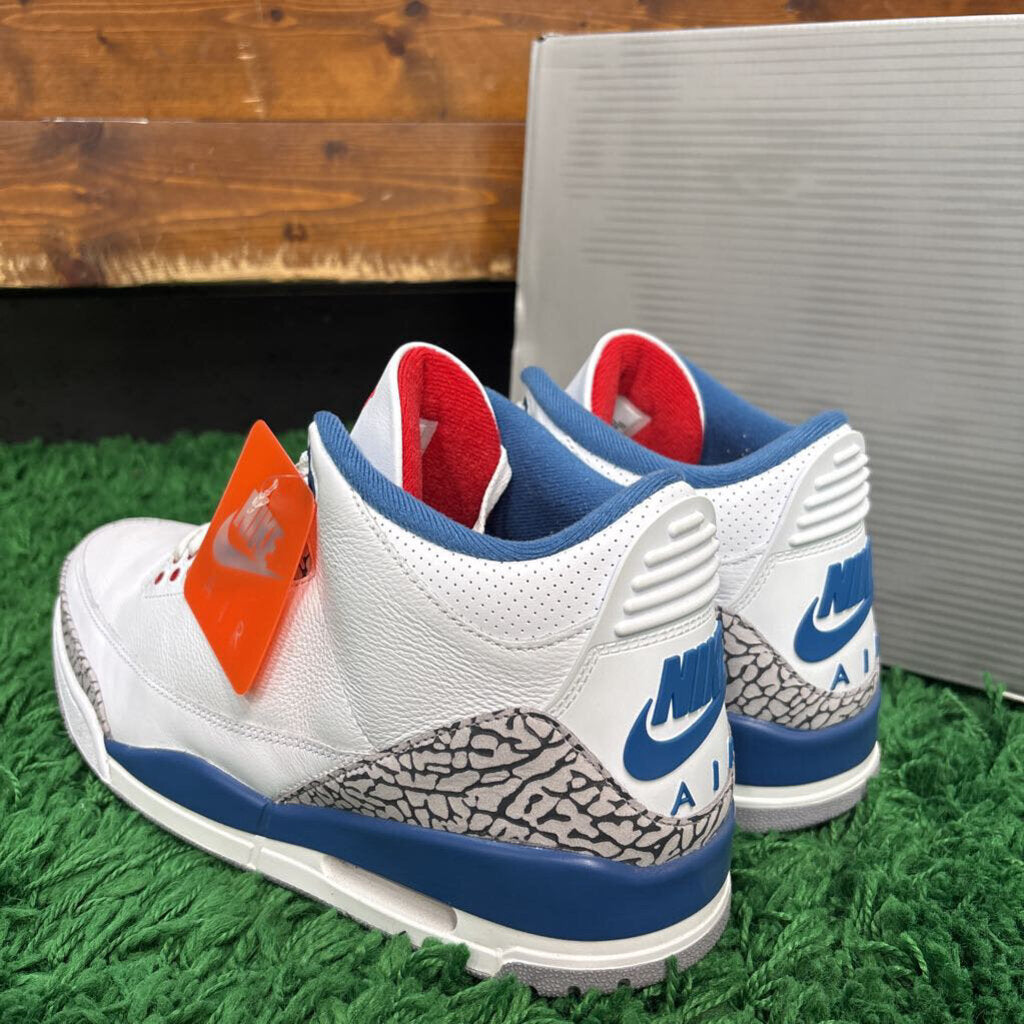 JORDAN 3 TRUE BLUE SZ.12 (BOX)