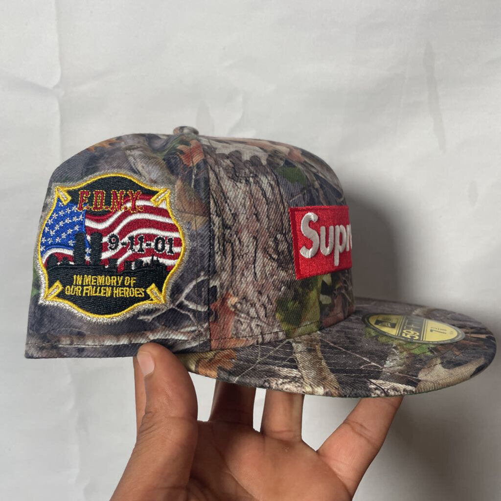 Supreme Camo Fitted Hat