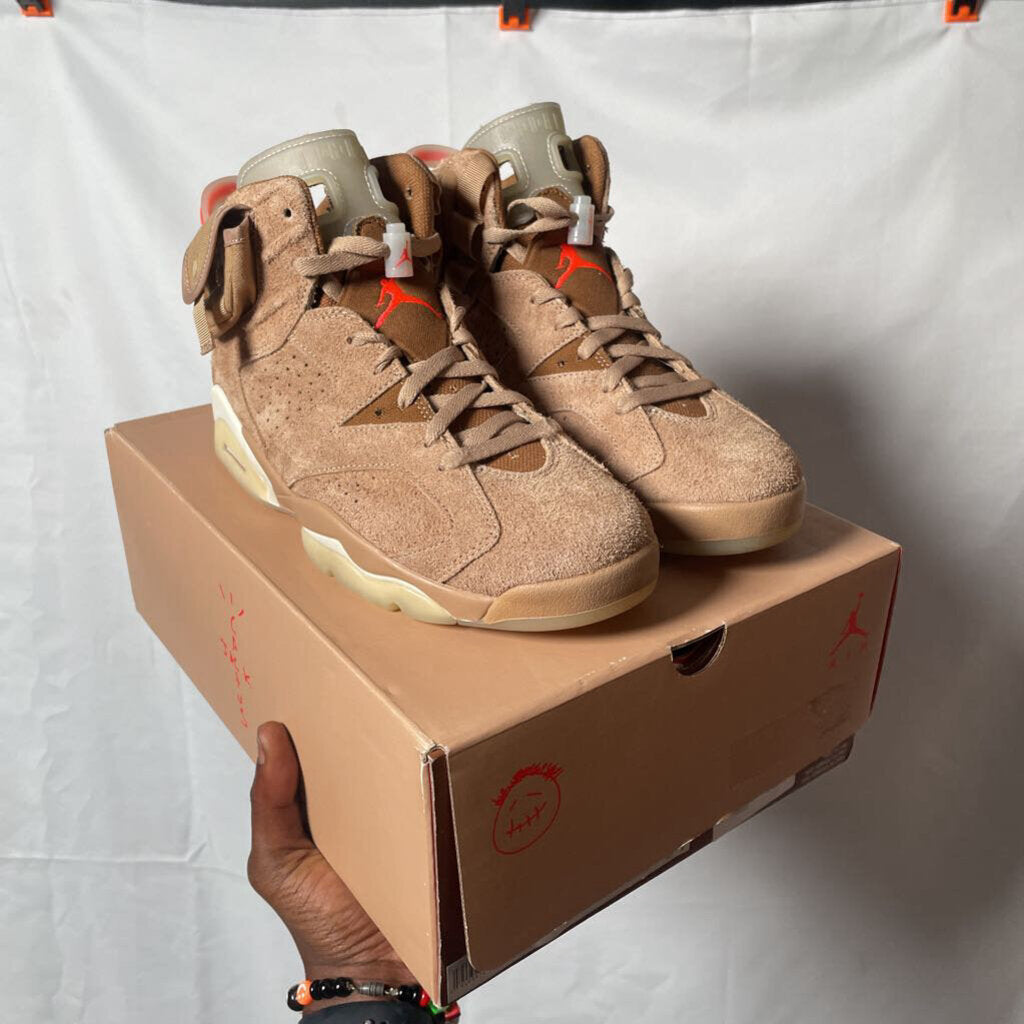 Travis Jordan 6 British Khaki Sz. 9.5