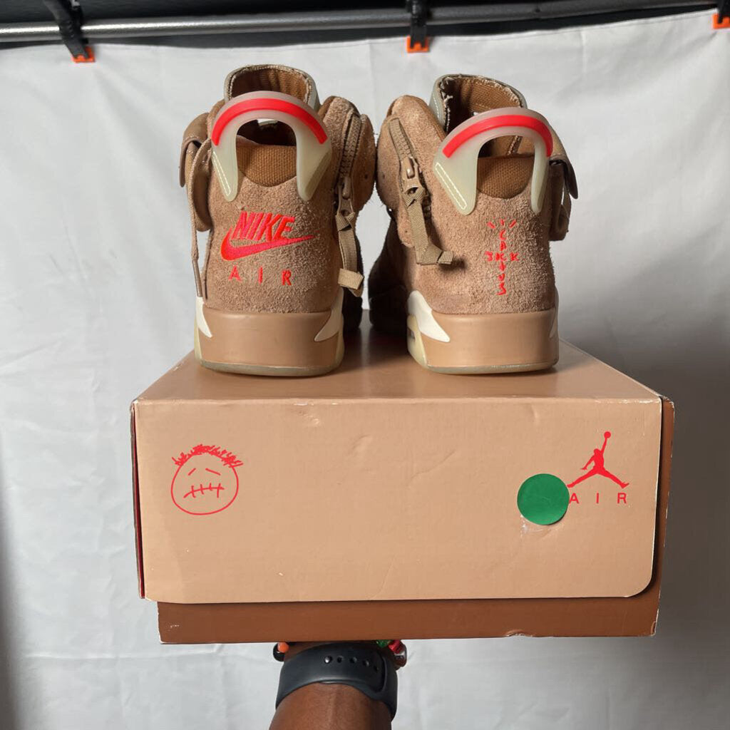 Travis Jordan 6 British Khaki Sz. 9.5