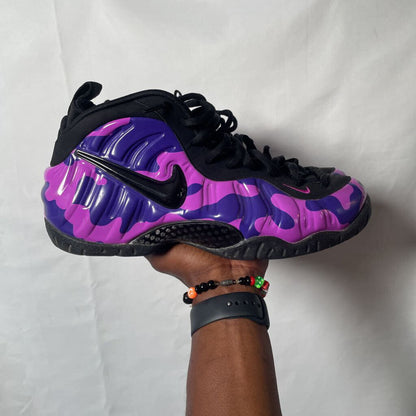 Purple Camo Foamposites Sz. 11