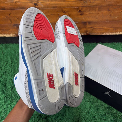 JORDAN 3'S TRUE BLUES SZ 11