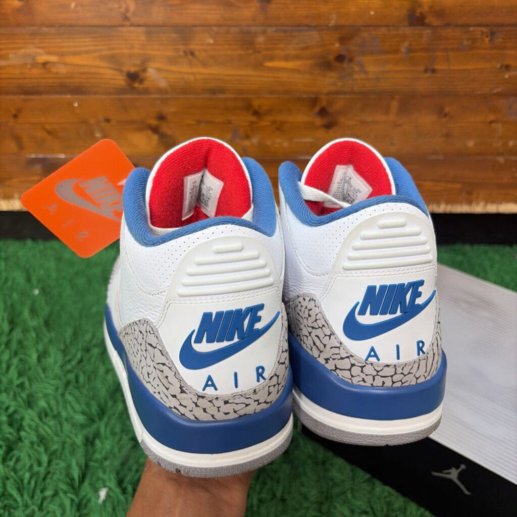 JORDAN 3'S TRUE BLUES SZ 11