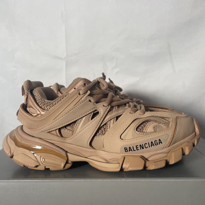 Beige Balenciaga track sneaker sz 37