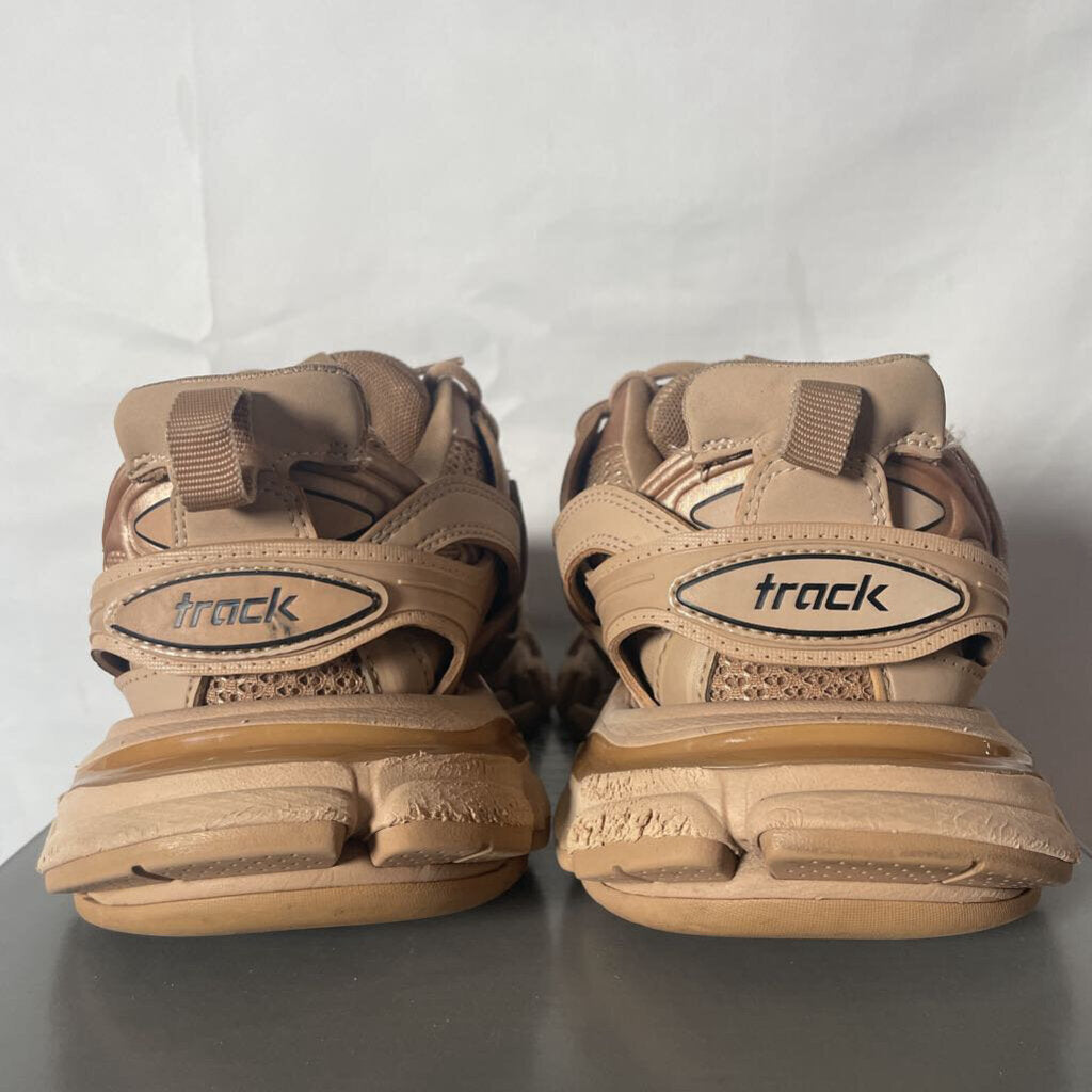 Beige Balenciaga track sneaker sz 37