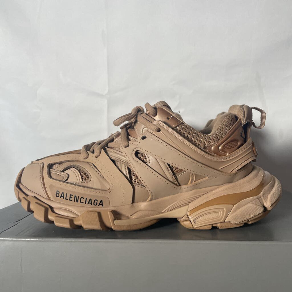 Beige Balenciaga track sneaker sz 37