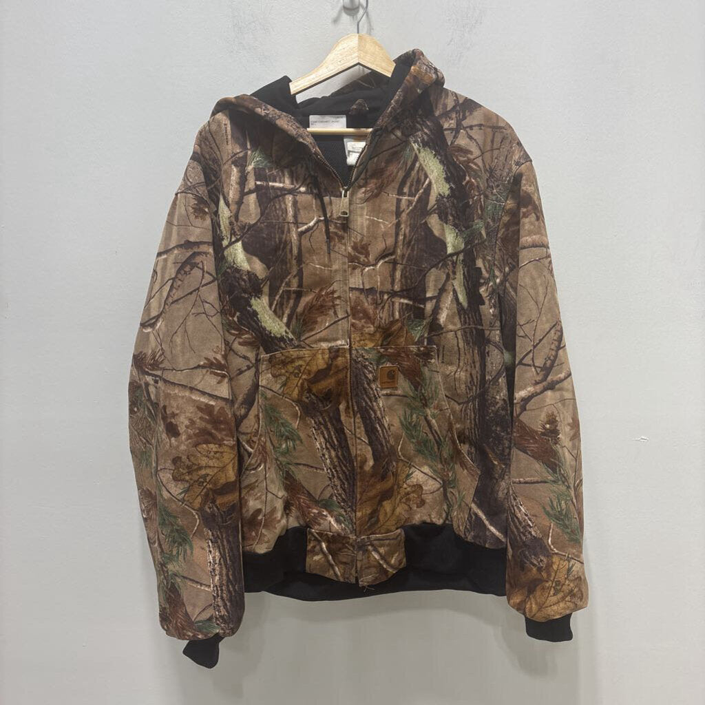 CAMO CARHARTT JACKET SZ L