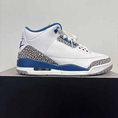 JORDAN 3 TRUE BLUE 9