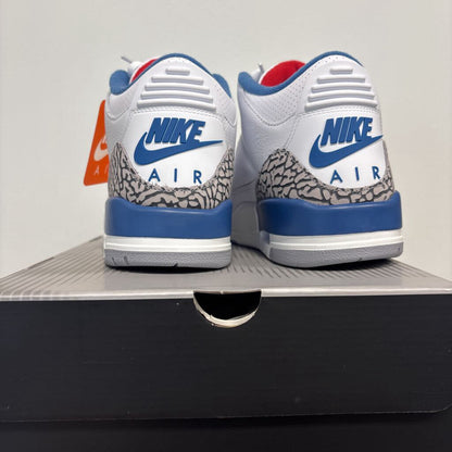 JORDAN 3 TRUE BLUE 9