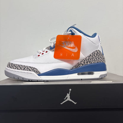 JORDAN 3 TRUE BLUE 9