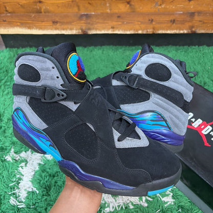 AIR JORDAN 8 " AQUA " SZ.12 W BOX