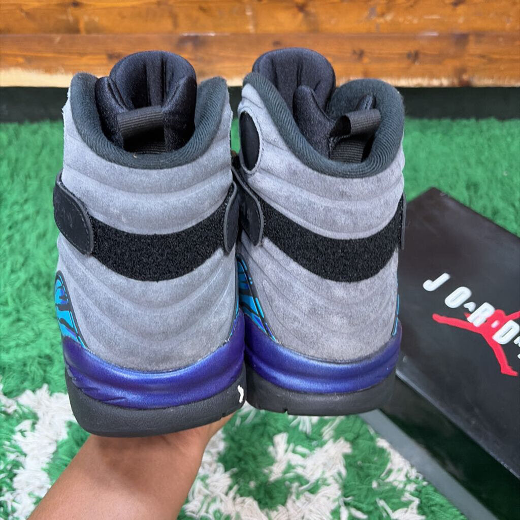 AIR JORDAN 8 " AQUA " SZ.12 W BOX