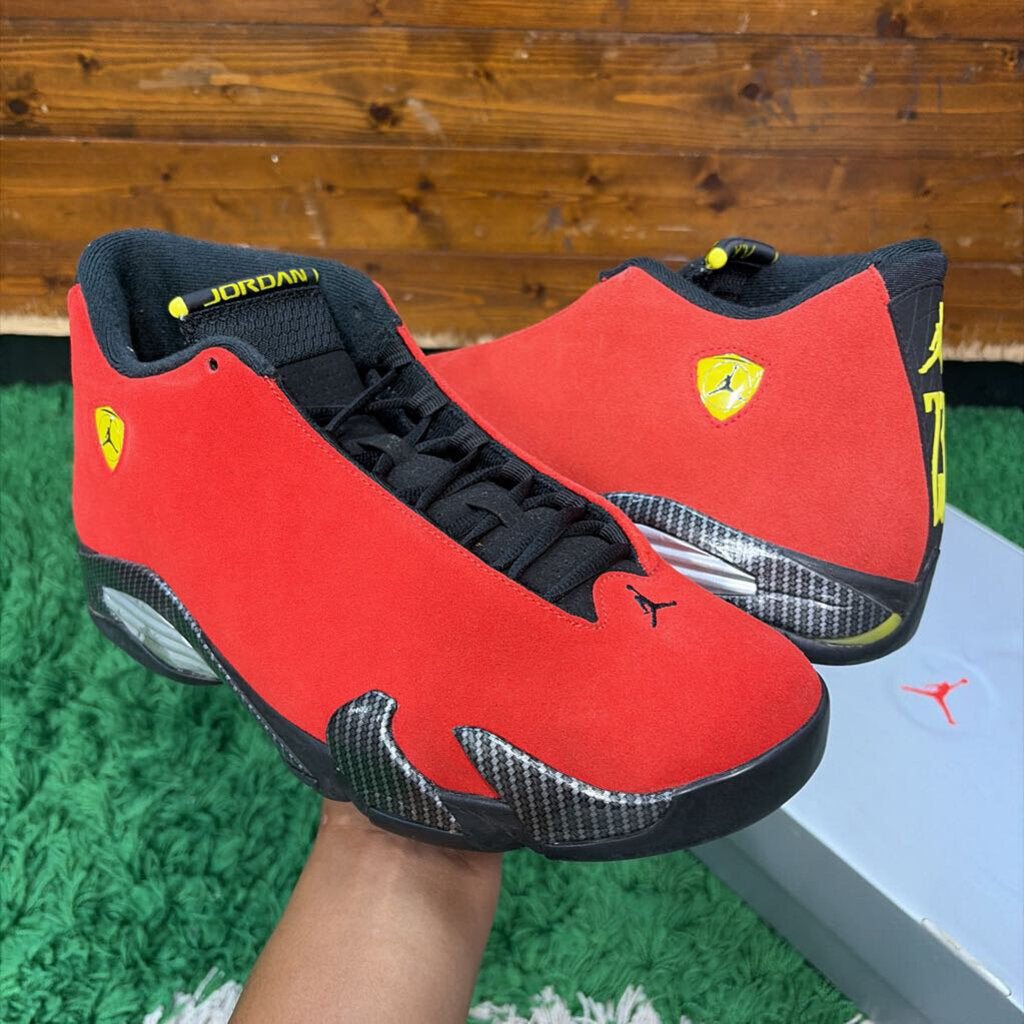 AIR JORDAN 14 " FERARRI " SZ.12 W BOX