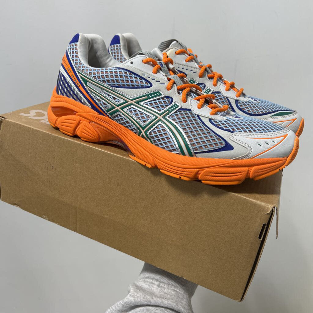 ASICS LAVA ORANGE / JASPER GREEN