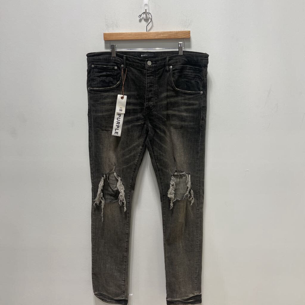 PURPLE DENIM 38
