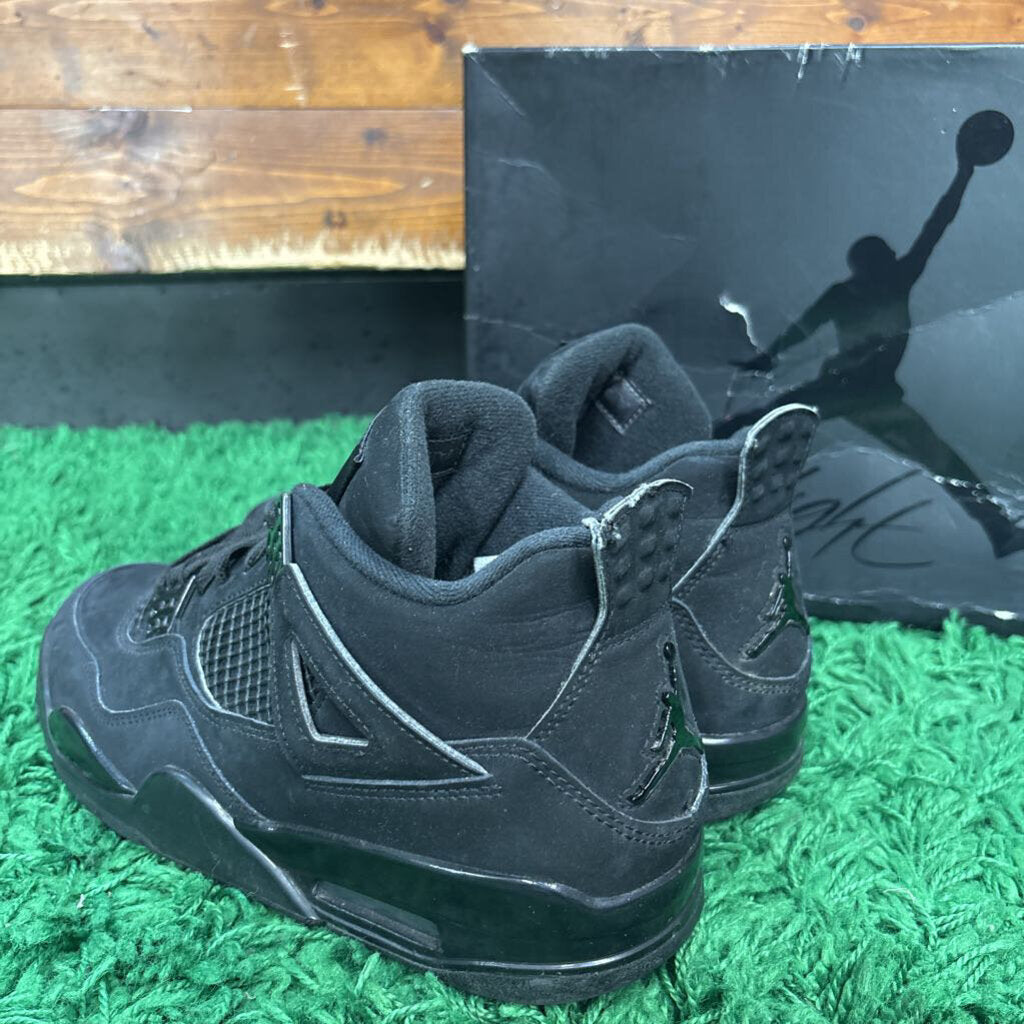AIR JORDAN 4 " BLACK CAT " SZ. 8.5 W BOX