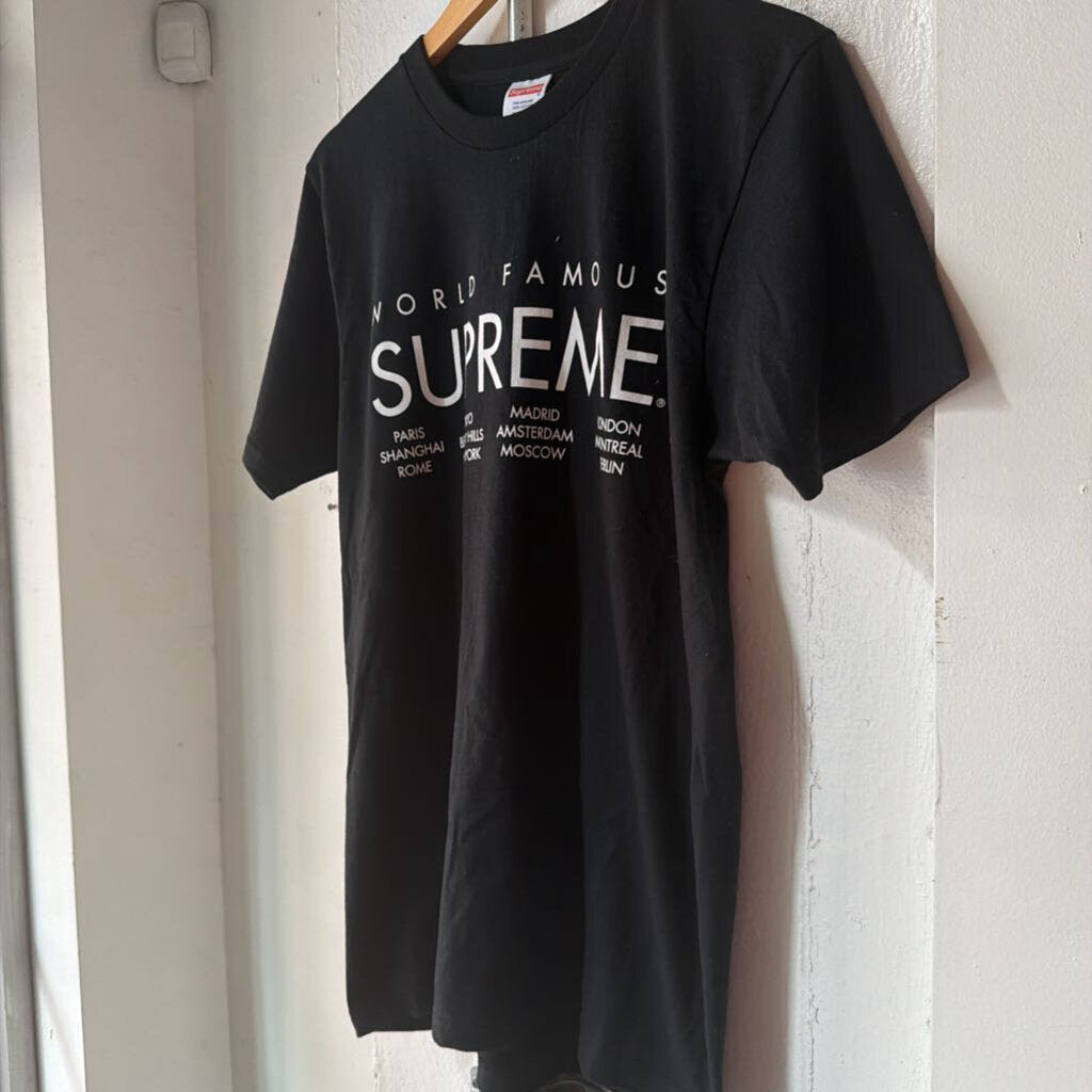 SUPREME COUNTRIES TEE SZ M