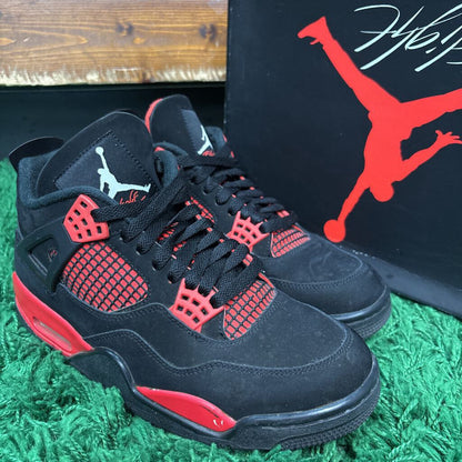 JORDAN 4 RED THUNDER SZ. 8.5 (BOX)