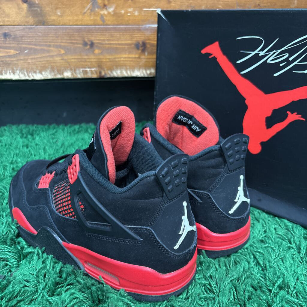JORDAN 4 RED THUNDER SZ. 8.5 (BOX)