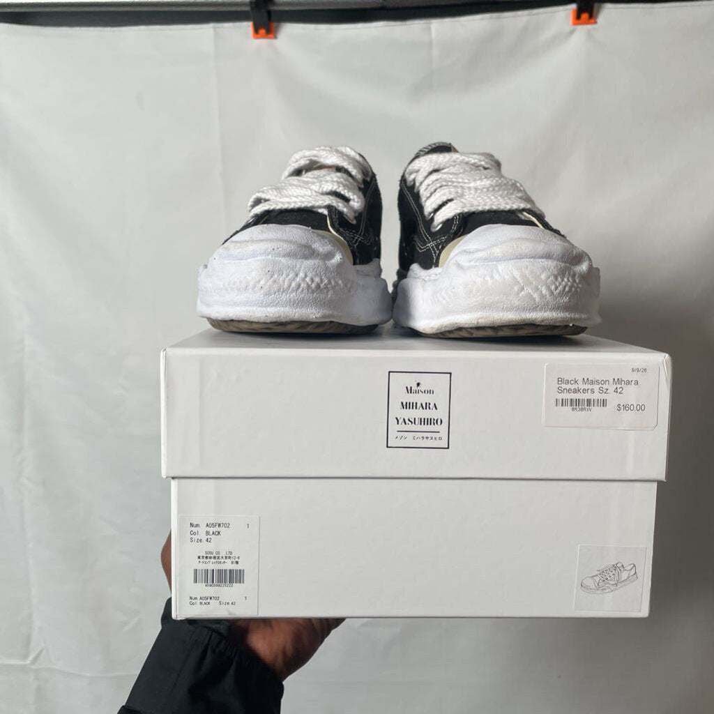 Black Maison Mihara Sneakers Sz. 42