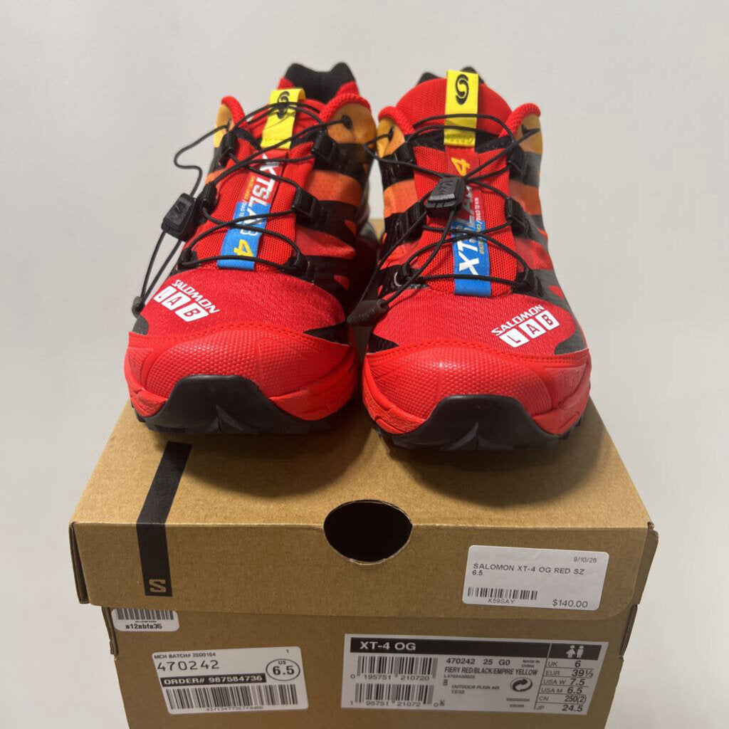 SALOMON XT-4 OG RED SZ 6.5