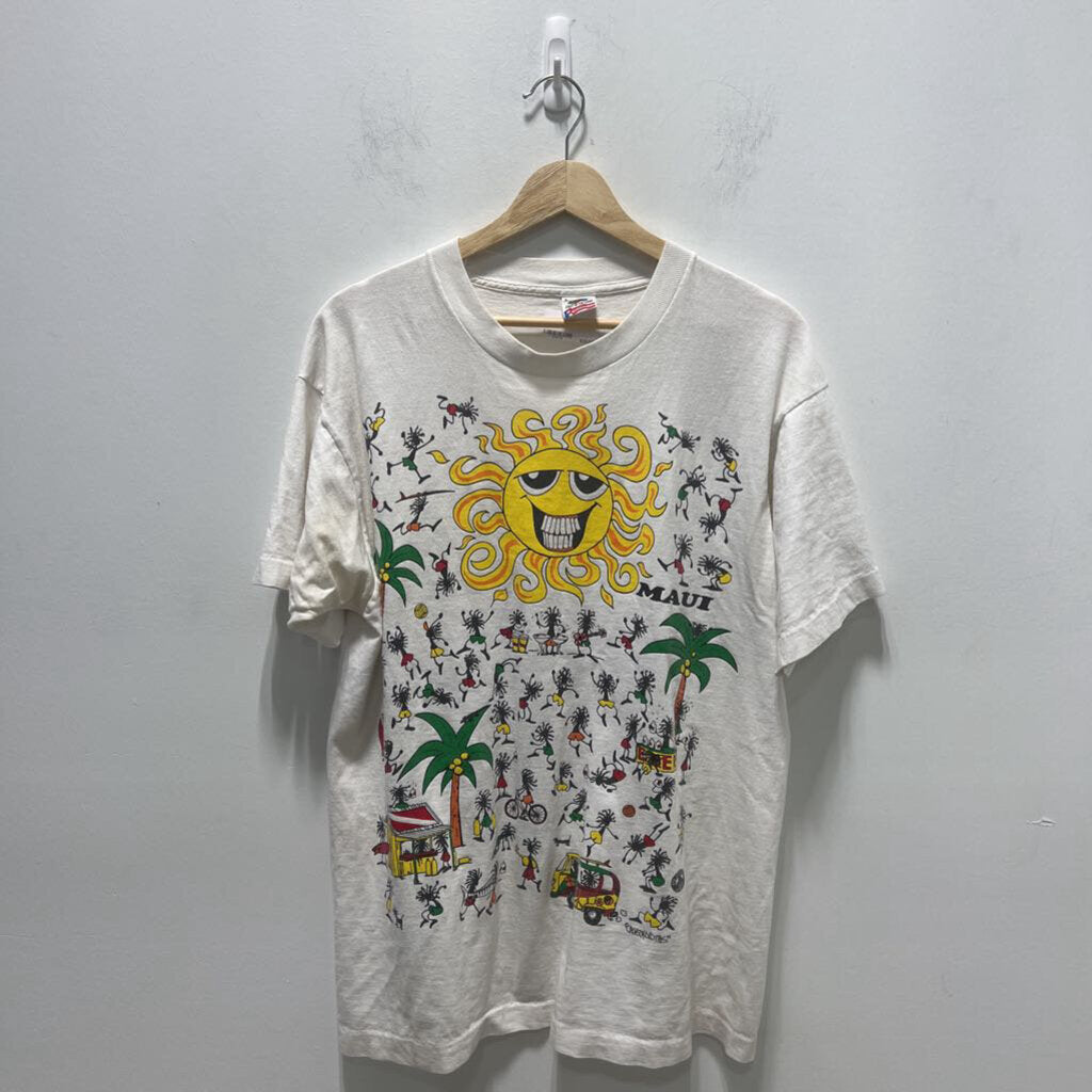 1990s MAUI SINGLE STICH SHIRT
