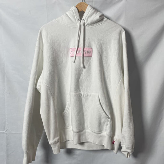 Pink Box Logo Hoodie Sz. M