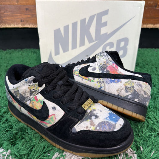 SUPREME DUNKS SZ 9.5 (BOX)