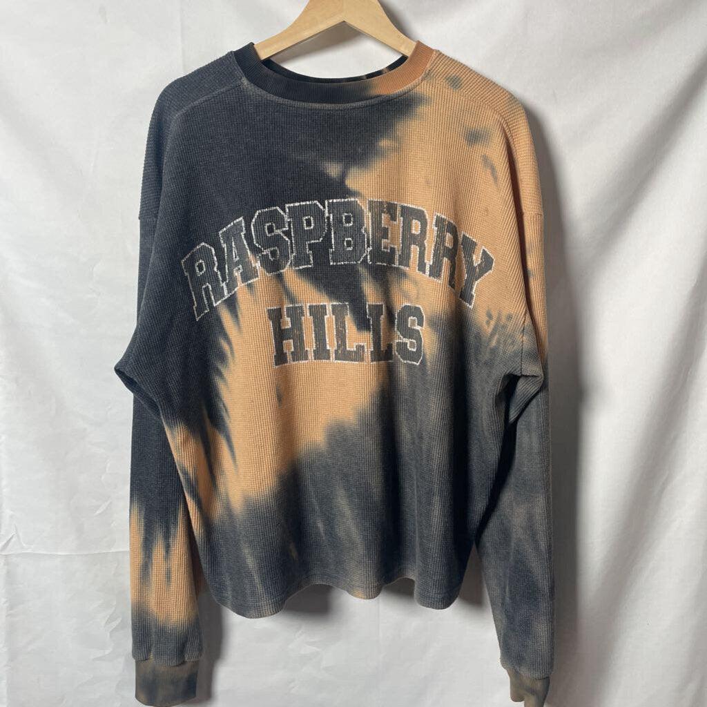 Raspberry Hills Tie Dye Waffle Knit Sz. S