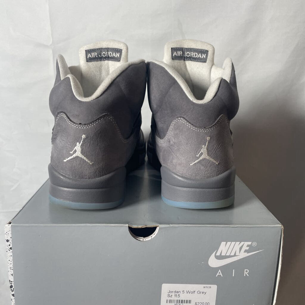 Jordan 5 Wolf Grey Sz 11.5