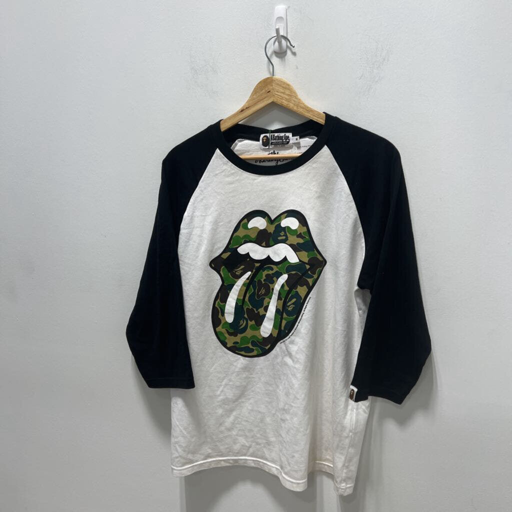 BAPE Rolling Stones TEE SZ M