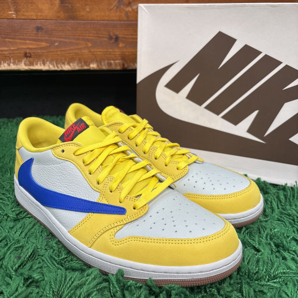 JORDAN 1 LOW X TS CANARY SZ. 12 (BOX)